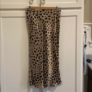 RéalizationPR leopard skirt